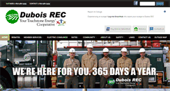 Desktop Screenshot of duboisrec.com